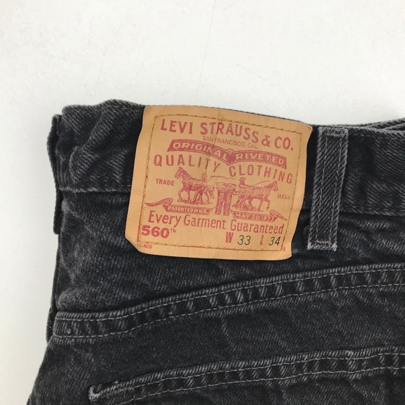 Vintage Levi’s 560 High Waist wedgie fit Jeans - Picture 5 of 8